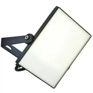 Image of ULTRA SLIM Outdoor 30W Cool LED Floodlight BLACK IP65 Waterproof Bright Light