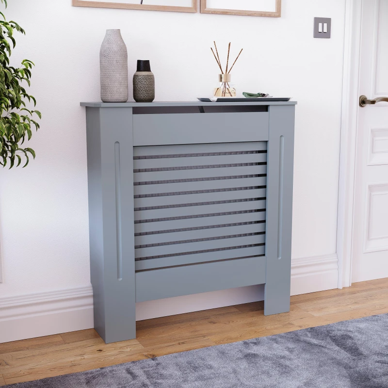 Image of Lassic Vida Designs Milton Radiator Cover, Small Dark Grey unisex Small
