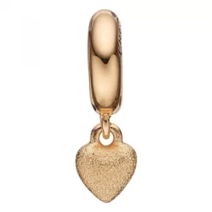 Image of Ladies Christina Gold Plated Sterling Silver Shine Love Bead Charm