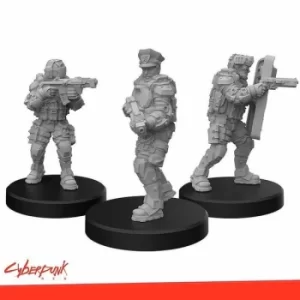 Image of Cyberpunk Red Miniatures: Lawmen A (Command)
