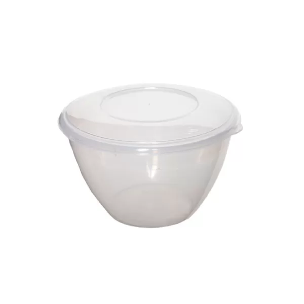 Image of Whitefurze Pudding Bowl with Lid, 2.0L, Clear