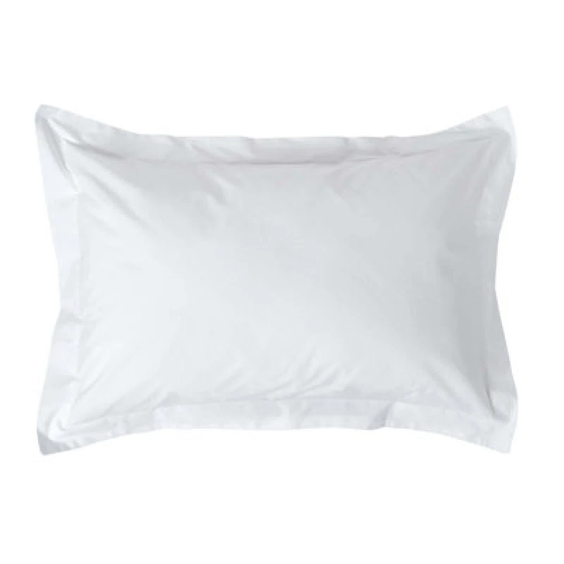 Image of Homescapes Egyptian Cotton Oxford Pillowcase 200 TC, Standard Size White