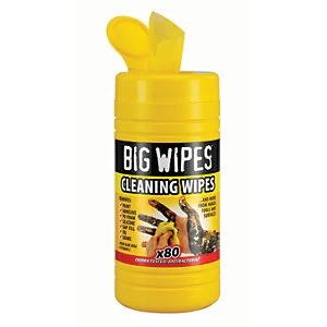 Image of Big Wipes Multi-purpose Cleaning Wipes Tub of 80