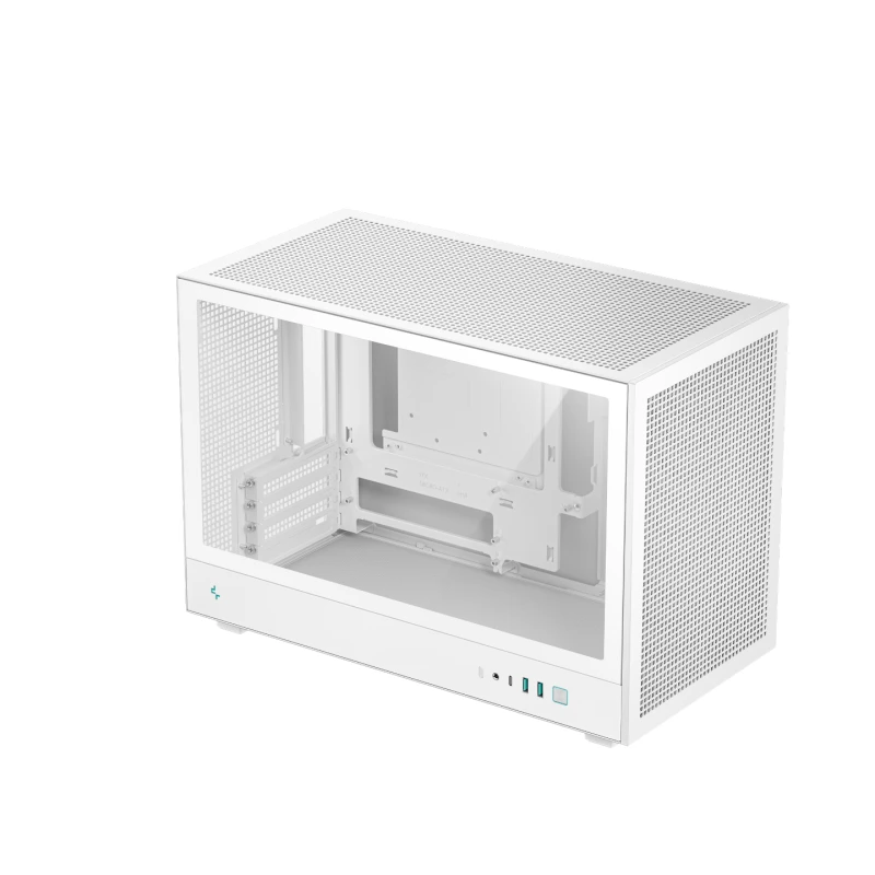 Image of DeepCool CH260 Micro Tower SFF MATX Gaming Case White - R-CH260-WHNGM0-G-1