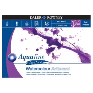 Image of Daler-Rowney Aquafine Artboard Pad A3 10 Sheets