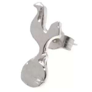 Image of Tottenham Hotspur FC Sterling Silver Stud Earring (One Size) (Silver)