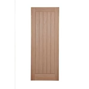 Image of Cottage Framed Ledged And Braced Oak veneer Internal Door H1981mm W686mm