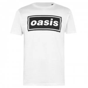 Image of Official Oasis T Shirt Mens - Logo