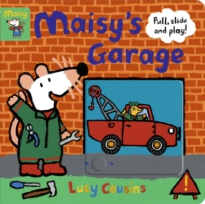 Image of Lucy Cousins Maisy's Garage: Pull, Slide and Play! Book Multi unisex