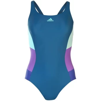Image of adidas Infinitex Fitness Eco Swimsuit Ladies - Grey