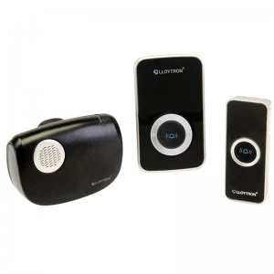 Image of Lloytron B7506BK 32-Melody Plug-In Wireless Door Chime with MiPs