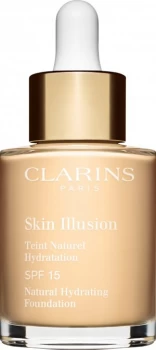 Image of Clarins Skin Illusion Natural Hydrating Foundation SPF15 30ml 100.5 - Cream