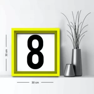 Image of 3030AHS-0111s Multicolor Decorative Framed MDF Painting