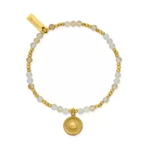 Image of ChloBo Gold Plated & Citrine Sun Catcher Bracelet