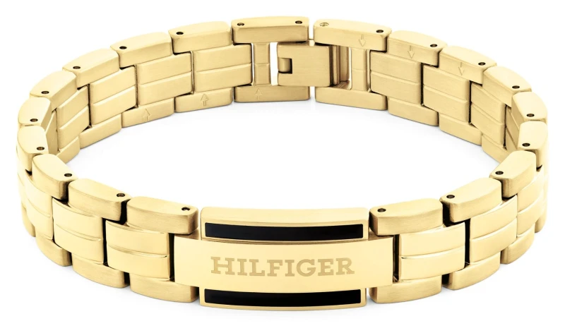 Image of Tommy Hilfiger 2790601 Mens Parker Gold-Tone Stainless Jewellery