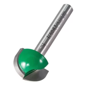 Image of Trend CRAFTPRO Radius Router Cutter 19.1mm 12.7mm 1/4"