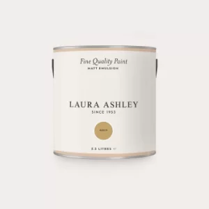 Image of Laura Ashley Matt Emulsion Paint Gold 2.5L
