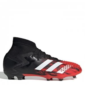 Image of adidas Predator 20.1 Childrens FG Football Boots - Black/White/Red