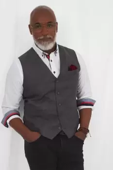 Image of Suede Style Waistcoat