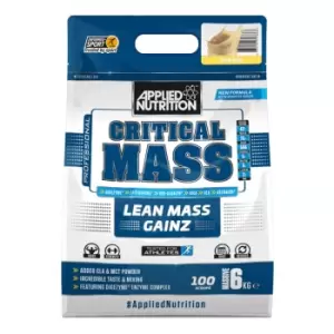 Image of Critical Mass 6kg-Vanilla Gain Supplement Applied Nutrition