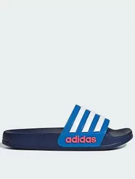Image of adidas Kids Adilette Shower, Dark Blue, Size 10