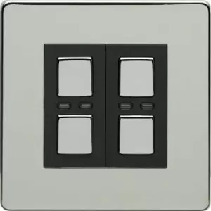 Image of LightwaveRF Master Slave Dimmer - Chrome - JSJSLW455C