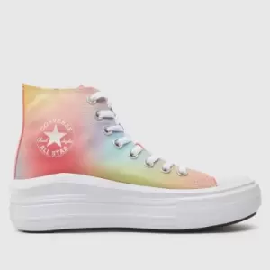 Image of Chuck Taylor All Star Move Platform Rainbow Ombre