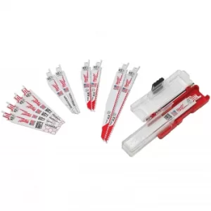 Image of Milwaukee Sawzall 12 Piece Reciprocating Saw Blade Set