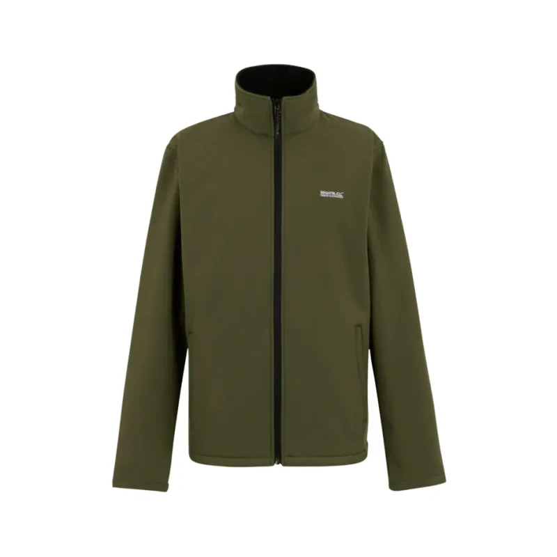 Image of Regatta Regatta Men 'Cera V' Softshell Jacket in Olive Size: Medium Olive M Male 5063516136224