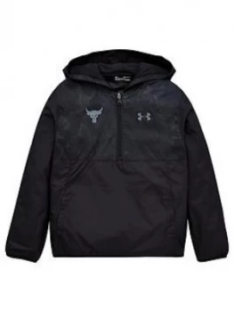 Image of Urban Armor Gear Boys Childrens Project Rock Sack Pack Jacket - Black/Grey Size M 9-10 Years