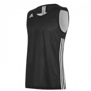 Image of adidas Baseball Tank Top - Black/White