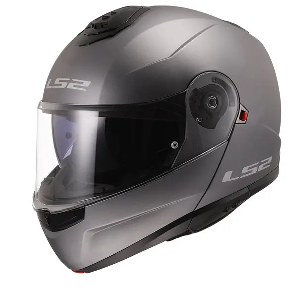 Image of LS2 FF908 Strobe II Matt Titanium 06 Modular Helmet Size XS