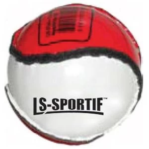 Image of Hurling Club and County Sliotar Ball Junior Red/White