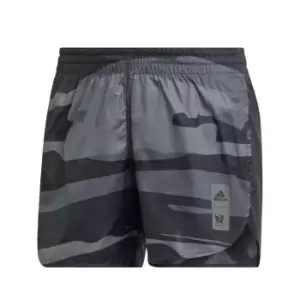 Image of adidas Thebe Magugu Run Fast Running Shorts Womens - Grey