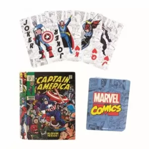 Image of Marvel Comic Book Playing Cards