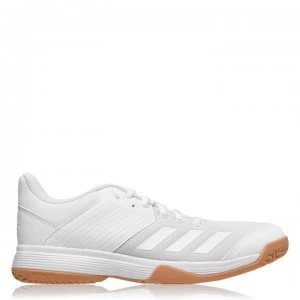 Image of adidas Ligra 6 Mens Volleyball Shoes - White/Black