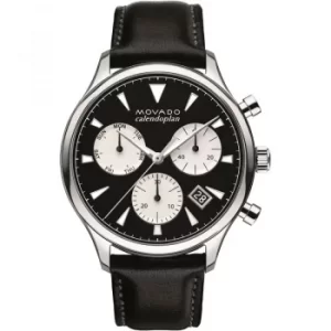 Image of Mens Movado Heritage Series Calendoplan Chronograph Watch