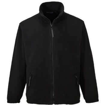 Image of Portwest - F400BKRS - sz S Argyll Heavy Fleece - Black