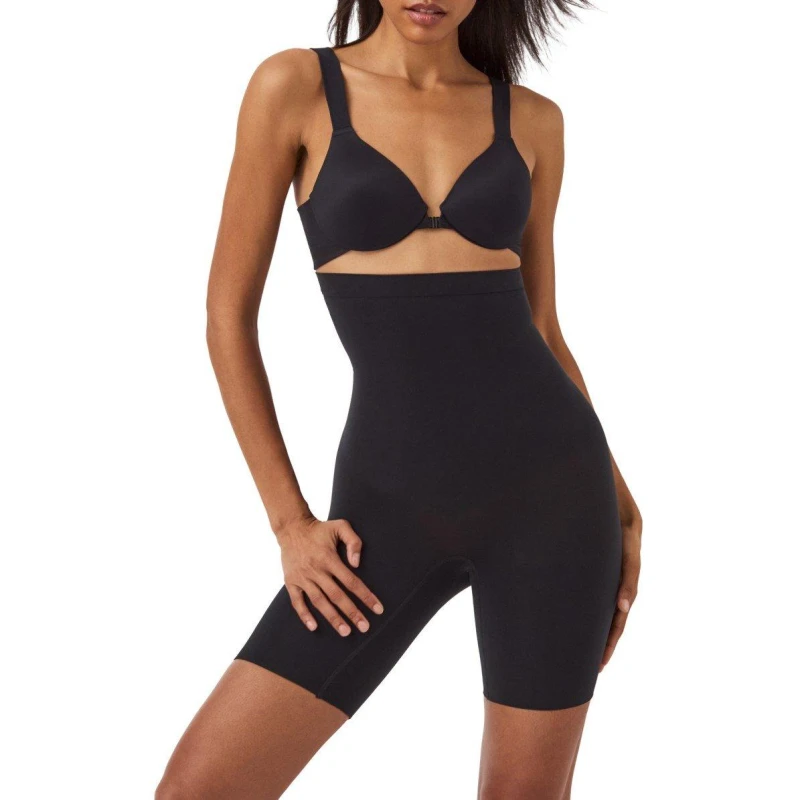 Image of Spanx Everyday Seamless Shaping High Waist Shorts