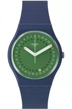 Image of Swatch Cycles Of Indigo Gent Biosourced Watch SO28N403