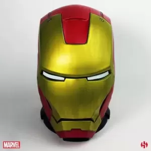 Image of Iron Man Coin Bank MKIII Helmet 25 cm