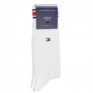 Image of Tommy Bodywear 2 Pack Icon Crew Socks - White 300