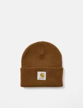 Image of Carhartt Short Watch Beanie Hat - Hamilton Brown