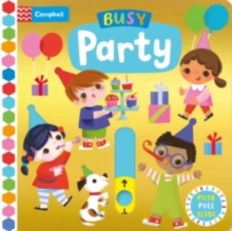 Image of Campbell Books Busy Party Book Multi unisex