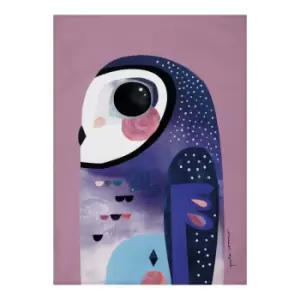 Image of Pete Cromer Owl Tea Towel
