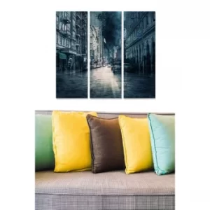 Image of MDF2567670 Multicolor Decorative MDF Painting (3 Pieces)