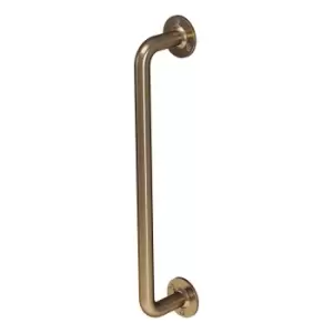 Image of Rothley 25Mm 457Mm Antique Brass Grab Rail