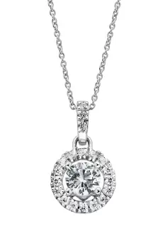 Image of Ana White Gold Lab Grown Diamond Necklace