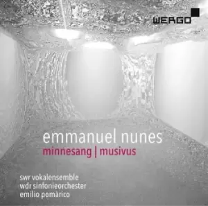 Image of Emmanuel Nunes Minnesang/Musivus by Emmanuel Nunes CD Album