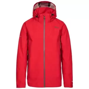 Image of Trespass Mens Lozano Waterproof DLX Jacket (XXS) (Red)